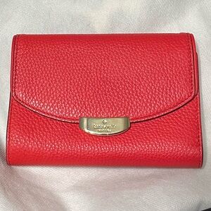 NWT Kate Spade Callie Mulberry Street Wallet - Cherry Liquor